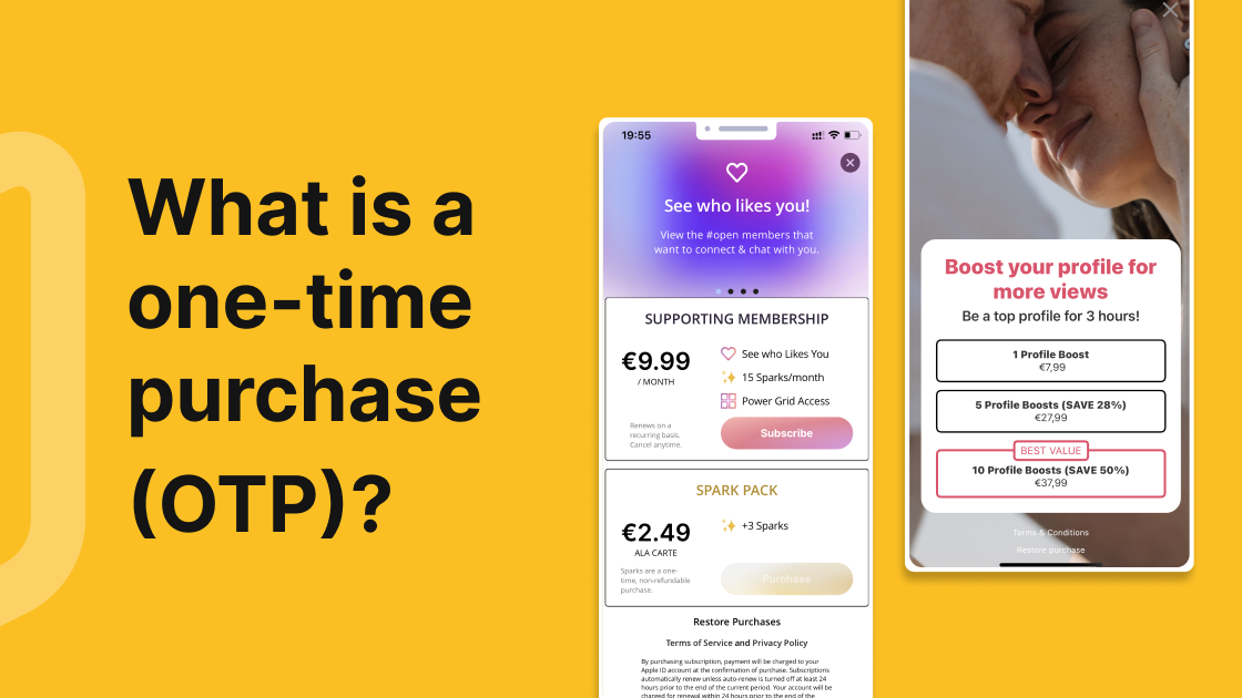 What is a purchase (OTP)?